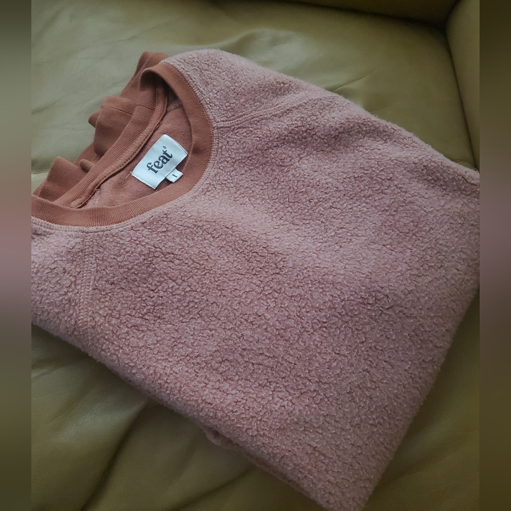 Feat BlanketBlend Crewneck Sweater Size 1 or Large - Picture 2 of 5